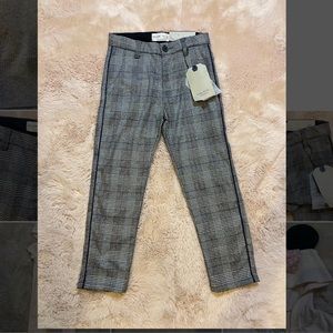 Zara girls Size 6 New checkered pants